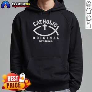 Alternative view of Pretty Original Catholic Church God Jesus Christ T-Shirt