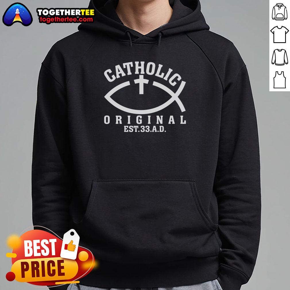 Pretty Original Catholic Church God Jesus Christ T-Shirt - Image 2