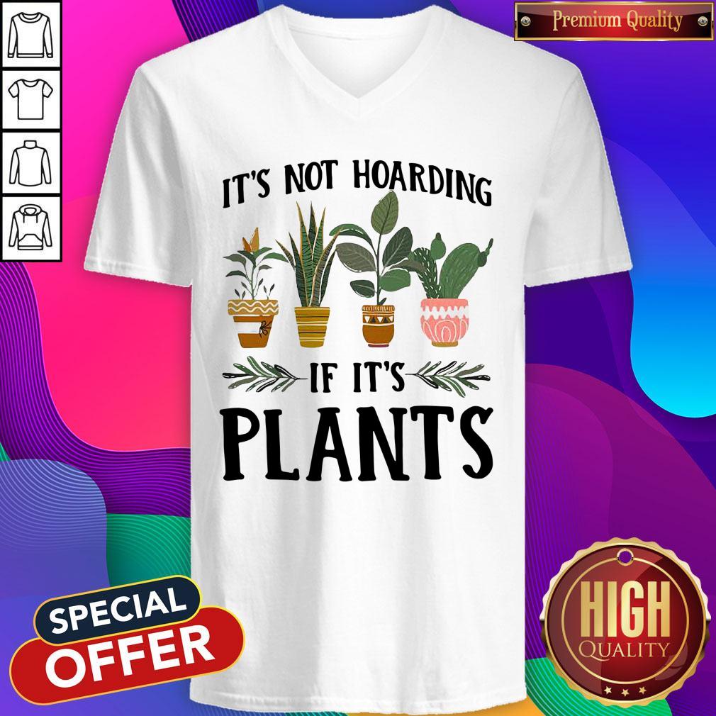 Official It’s Not Hoarding If It’s Plants Shirt - Image 3