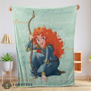 Good Disney Brave Merida Princess Blanket Fleece