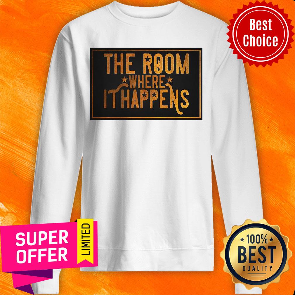 Premium The Room Where It Happens Shirt - Image 5