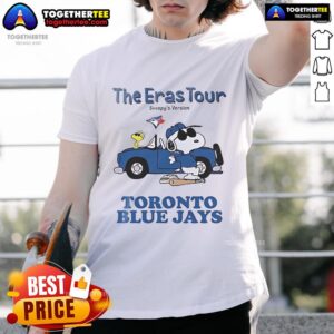 Nice Toronto Blue Jays The Eras Tour Snoopy T-Shirt