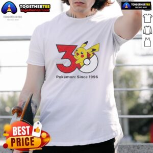 Official Pokemon 30th Anniversary 1996 T-Shirt