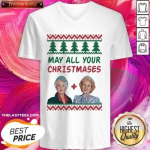 Alternative view of Cute The Golden Girls May All Your Christmases Ugly Shirt