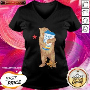 Alternative view of Funny Bear Drink Dutch Bros Coffee Guaranteed To Statsy Shirt