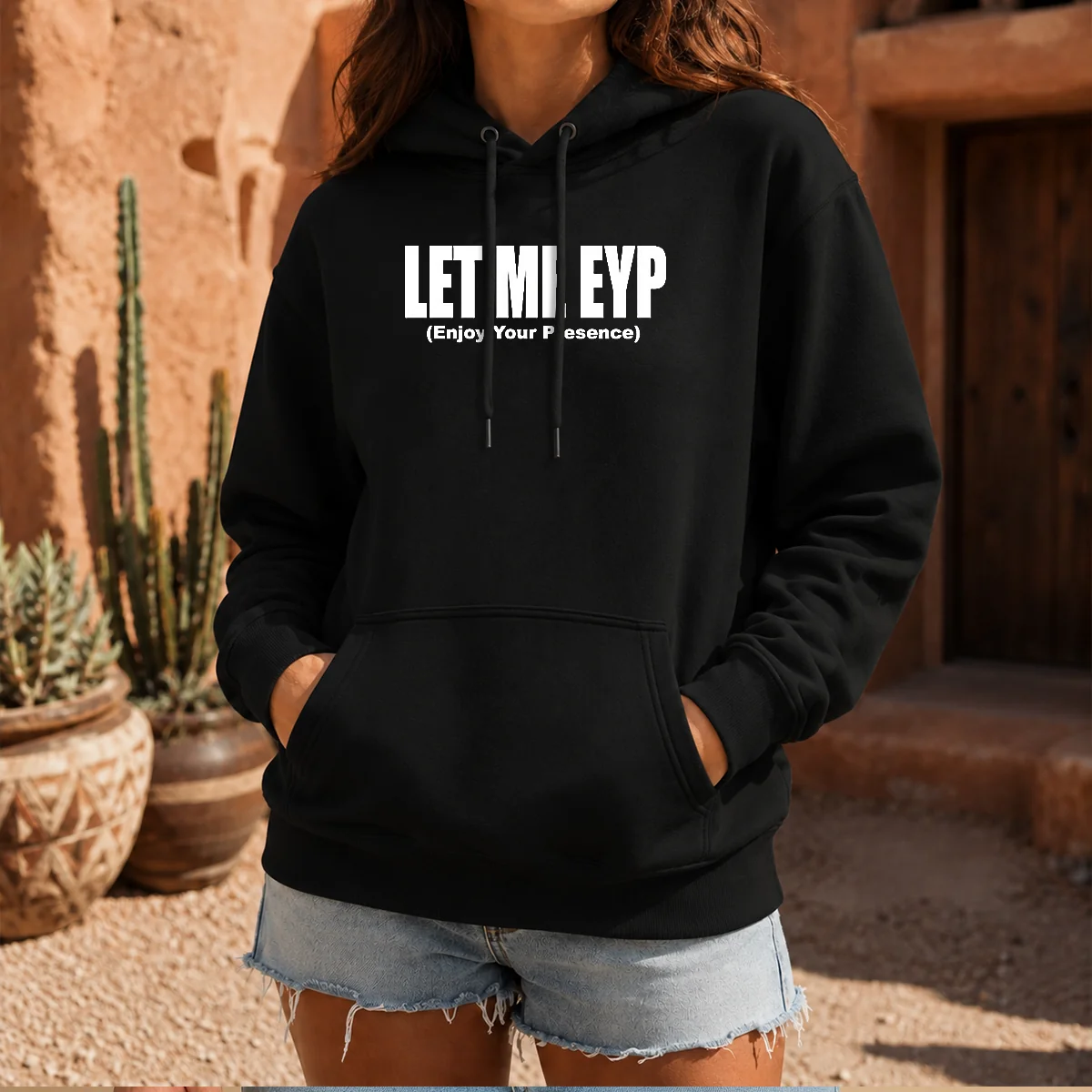 Top Let Me EYP Enjoy Your Presence Slogan Inspirational Quote Shirt - Image 6