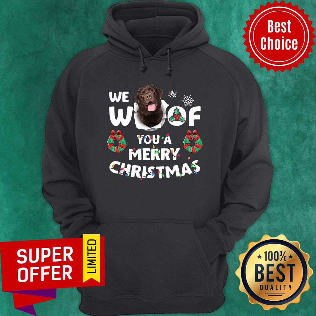 Top Labrador Retriever We Woof You A Merry Christmas Shirt - Image 5