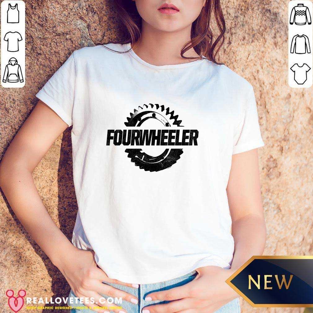 Four Wheeler In Gear T-shirt - Image 2