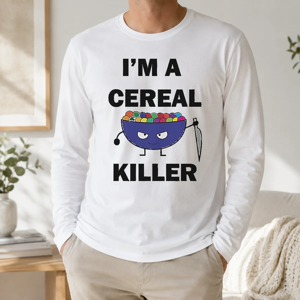 Perfect Hot I'm A Cereal Killer Shirt - Image 5