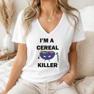 Alternative view of Perfect Hot I'm A Cereal Killer Shirt
