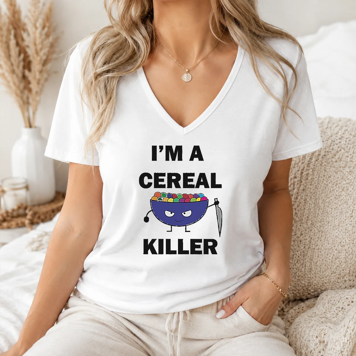 Perfect Hot I'm A Cereal Killer Shirt - Image 2