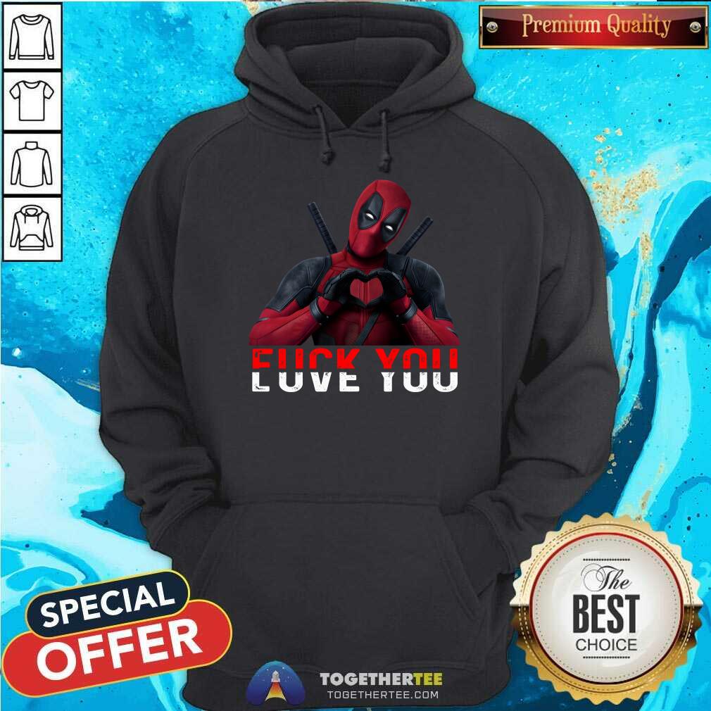 Awesome Deadpool Fuck You Love You T-Shirt - Image 3