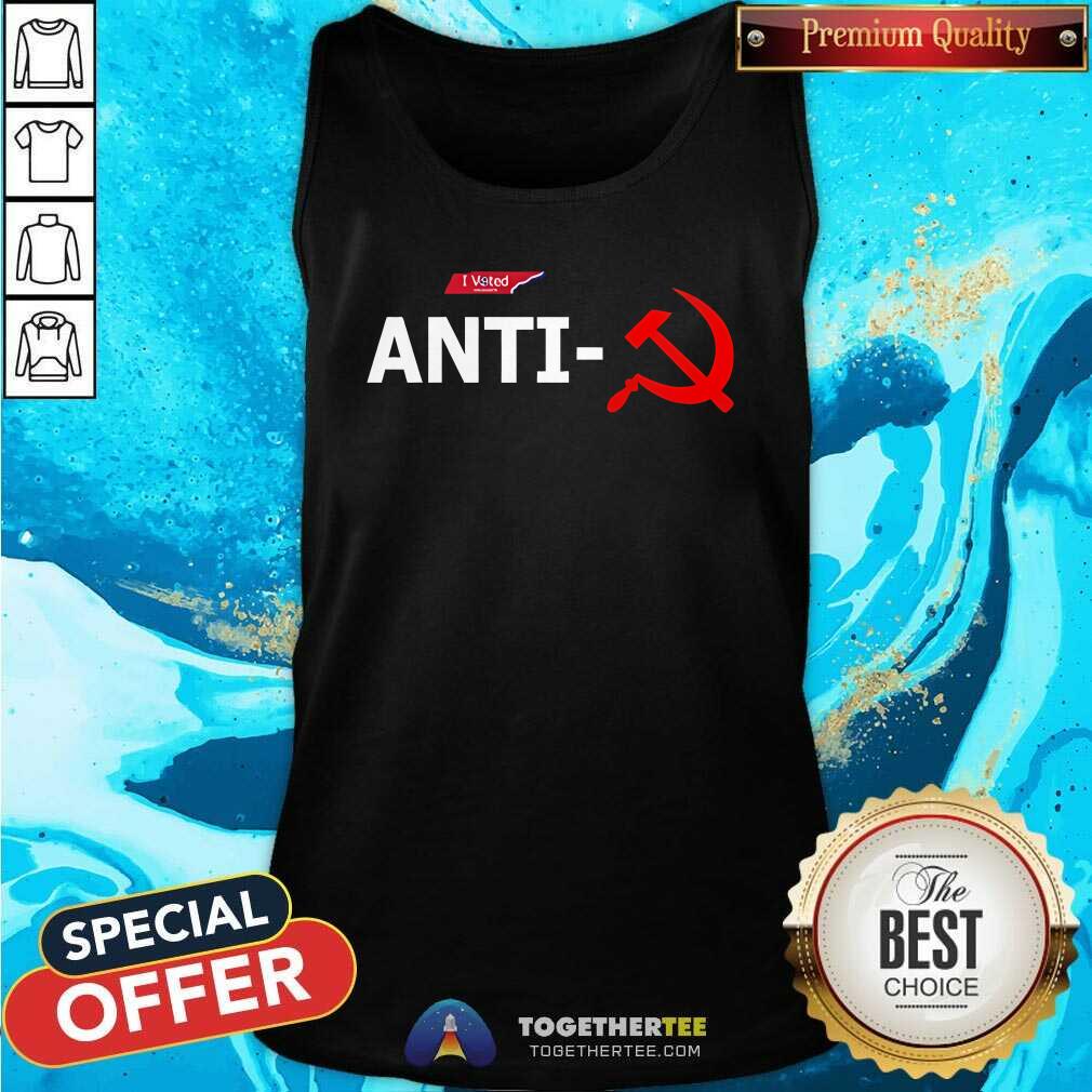 Hot I Vote Anti Communist T-Shirt - Image 4