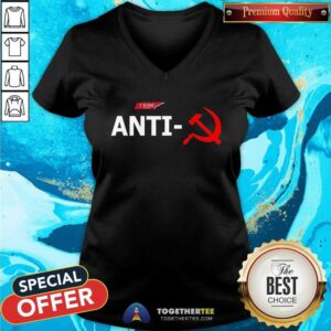Alternative view of Hot I Vote Anti Communist T-Shirt