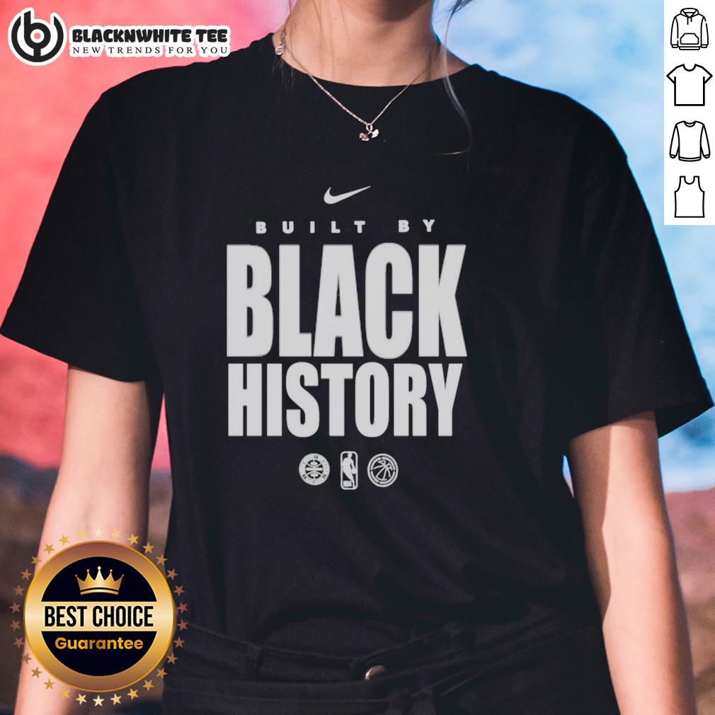 Top San Antonio Spurs Built By Black History T-Shirt - Image 3