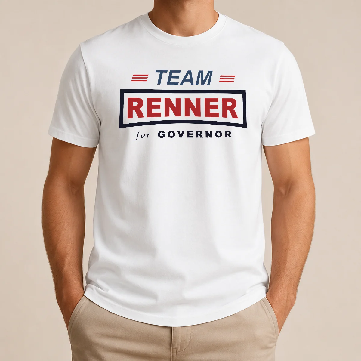 Awesome Pretty Team Renner For Governor Political Campaign Shirt