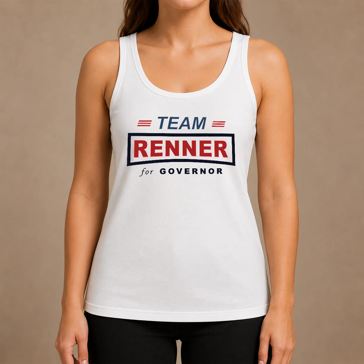 Awesome Pretty Team Renner For Governor Political Campaign Shirt - Image 3