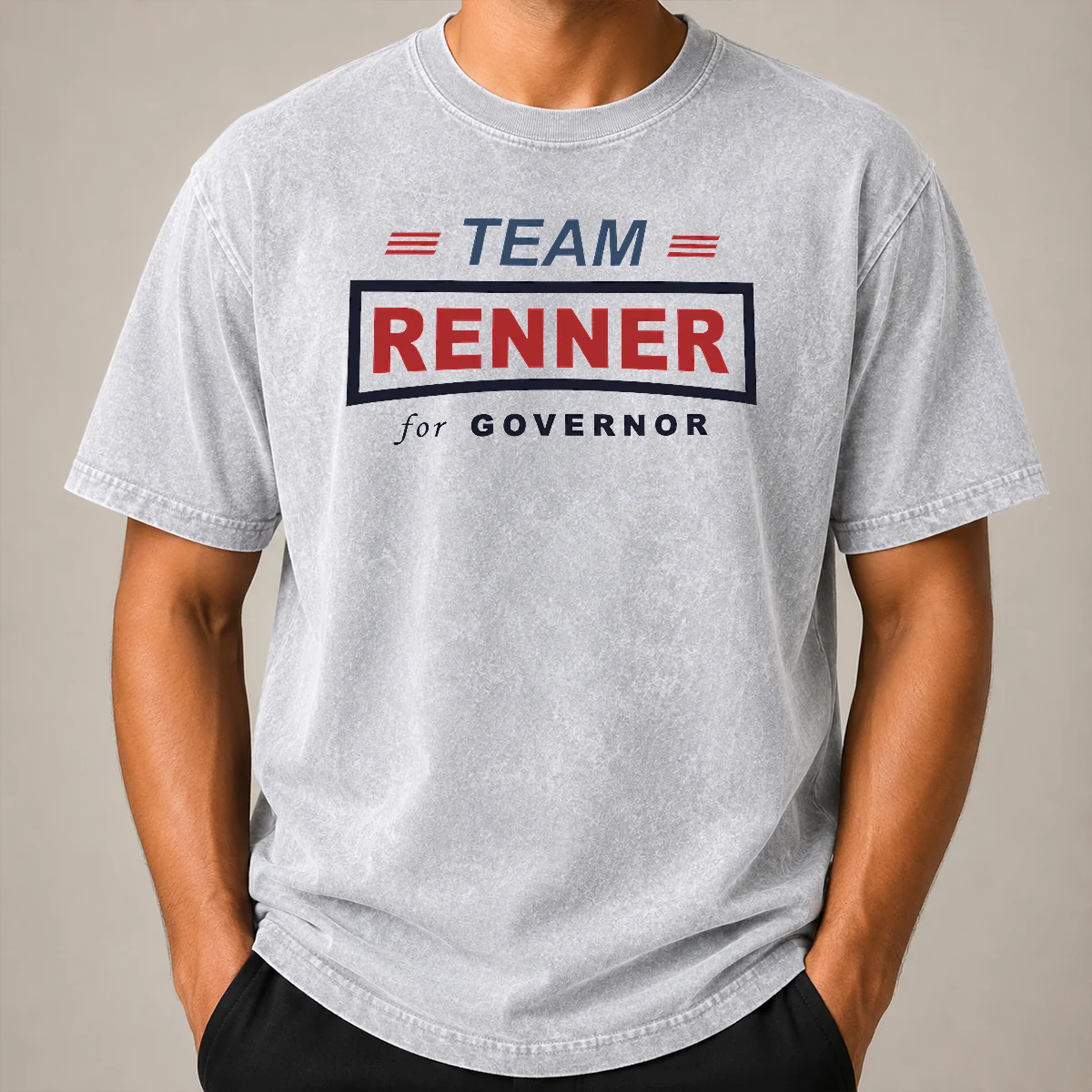 Awesome Pretty Team Renner For Governor Political Campaign Shirt - Image 8