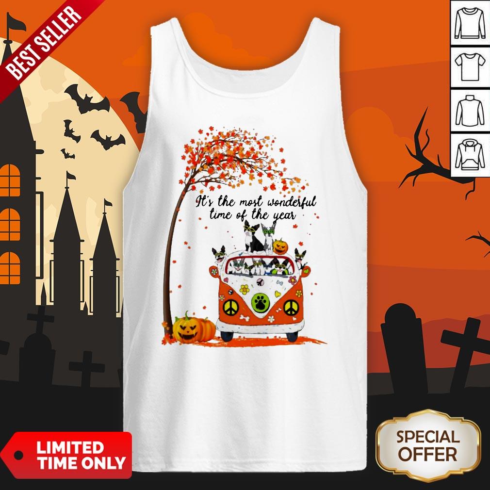 Halloween Bosties Pumpkin It’s The Most Wonderful Time Of The Year Shirt - Image 3