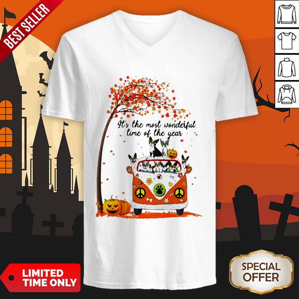 Halloween Bosties Pumpkin It’s The Most Wonderful Time Of The Year Shirt - Image 2