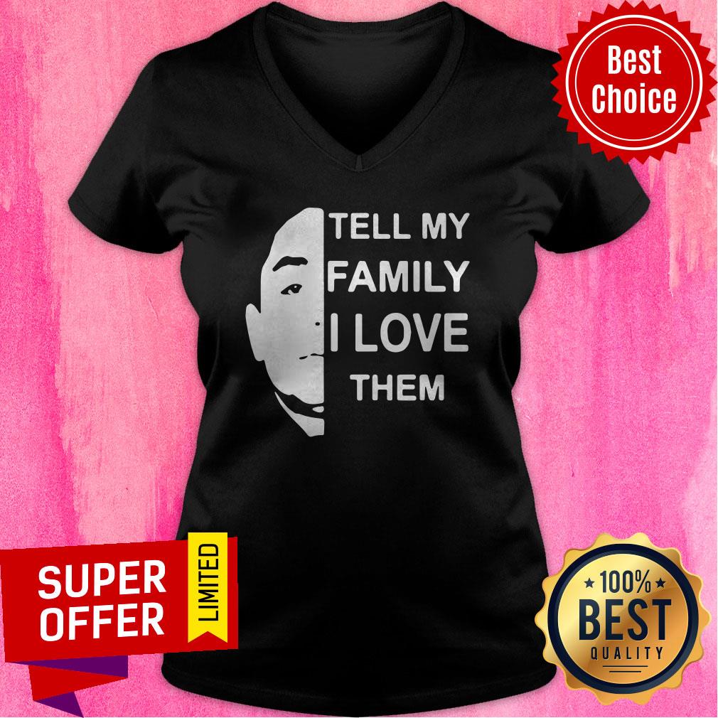 Official Anthony Dia Tell My Family I Love Them Classic Shirt - Image 4