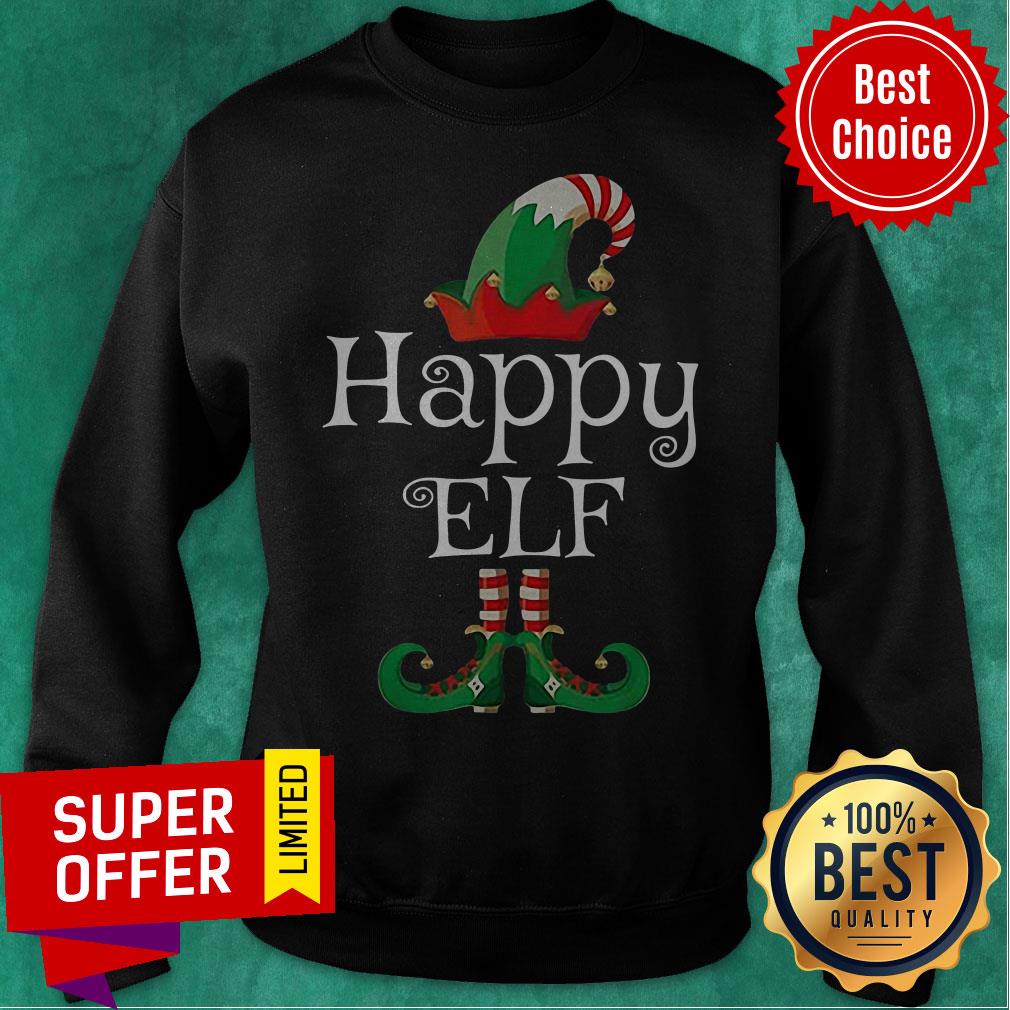 Official I’m The Geeky Elf Christmas Shirt - Image 5