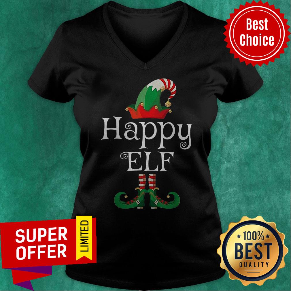Official I’m The Geeky Elf Christmas Shirt - Image 3