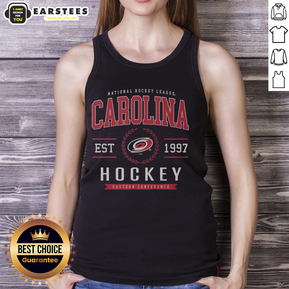 Nice Carolina Hurricanes Hockey Legacy Crest T-Shirt - Image 4