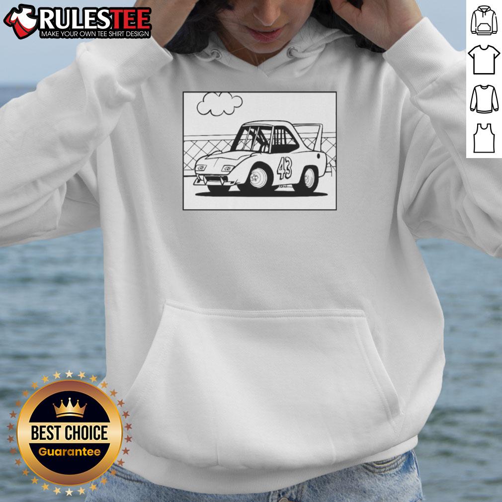 Premium Plymouth Classic Car Cartoon T-Shirt - Image 2