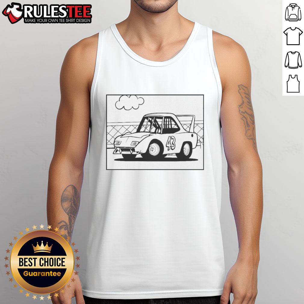 Premium Plymouth Classic Car Cartoon T-Shirt - Image 4
