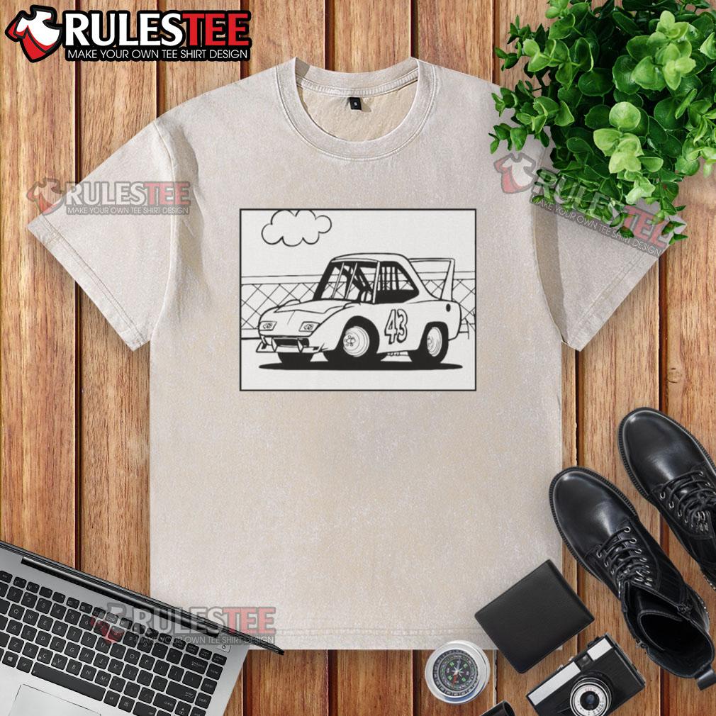 Premium Plymouth Classic Car Cartoon T-Shirt - Image 6