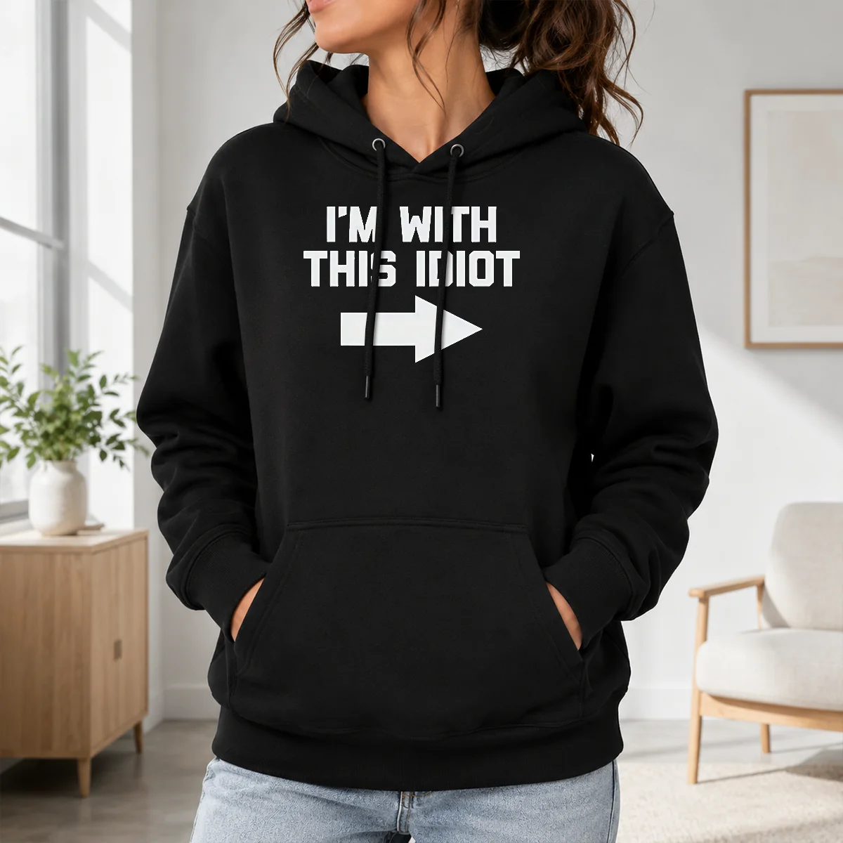 Pretty I'm With This Idiot Shirt - Image 7
