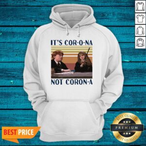 Alternative view of Ron Weasley and Hermione Granger It’s Corona Not Corona Vintage Shirt