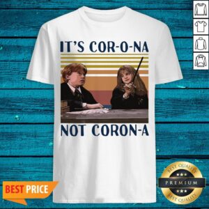Ron Weasley and Hermione Granger It’s Corona Not Corona Vintage Shirt