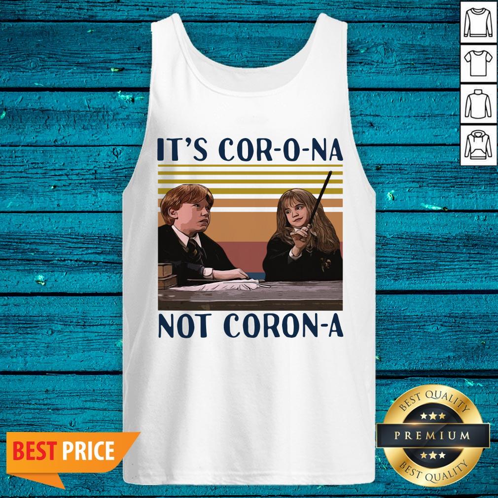 Ron Weasley and Hermione Granger It’s Corona Not Corona Vintage Shirt - Image 4
