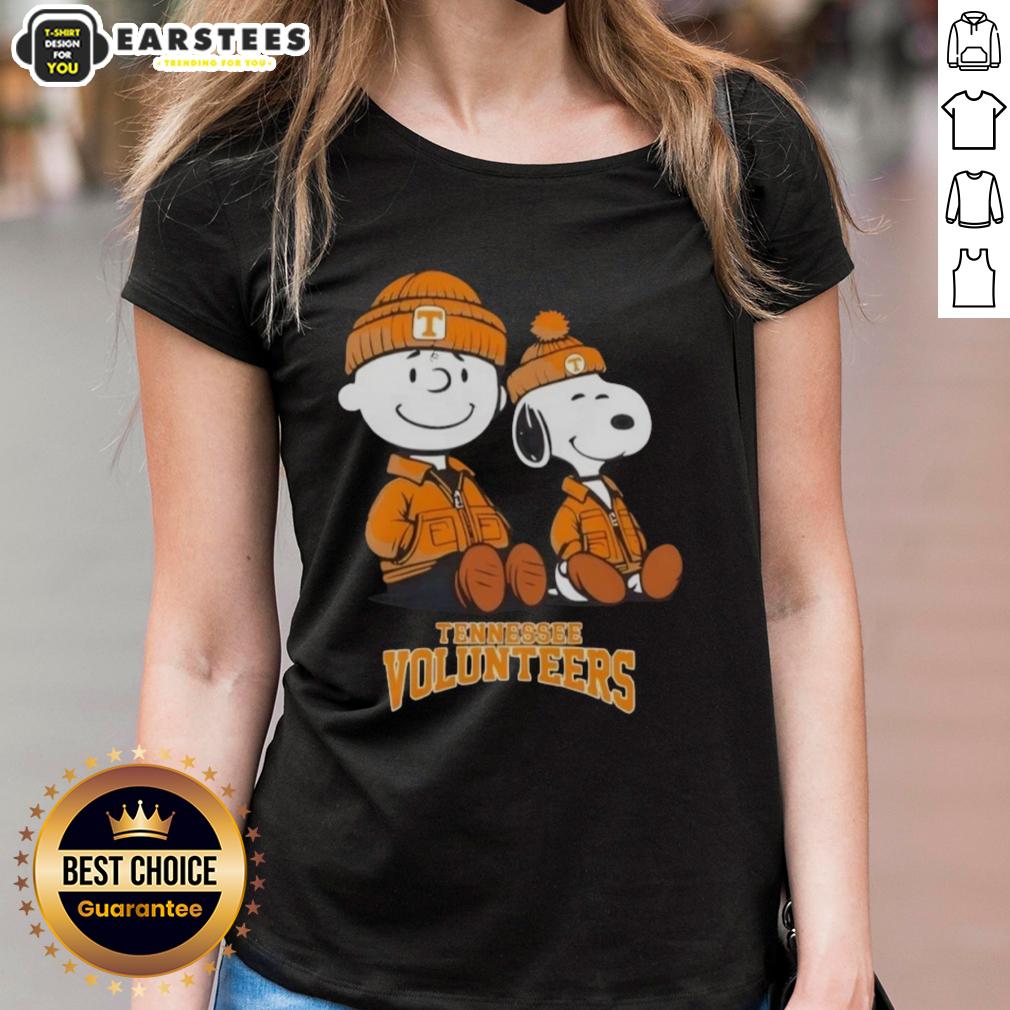 Premium Tennessee Volunteers X Snoopy And Charlie Brown T-Shirt - Image 3
