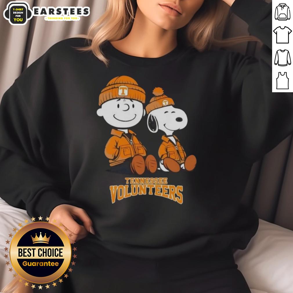 Premium Tennessee Volunteers X Snoopy And Charlie Brown T-Shirt - Image 5
