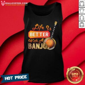 Alternative view of Super Nice Life Is Better With A Banjo Shirt