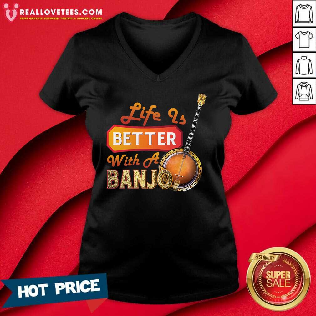 Super Nice Life Is Better With A Banjo Shirt - Image 5