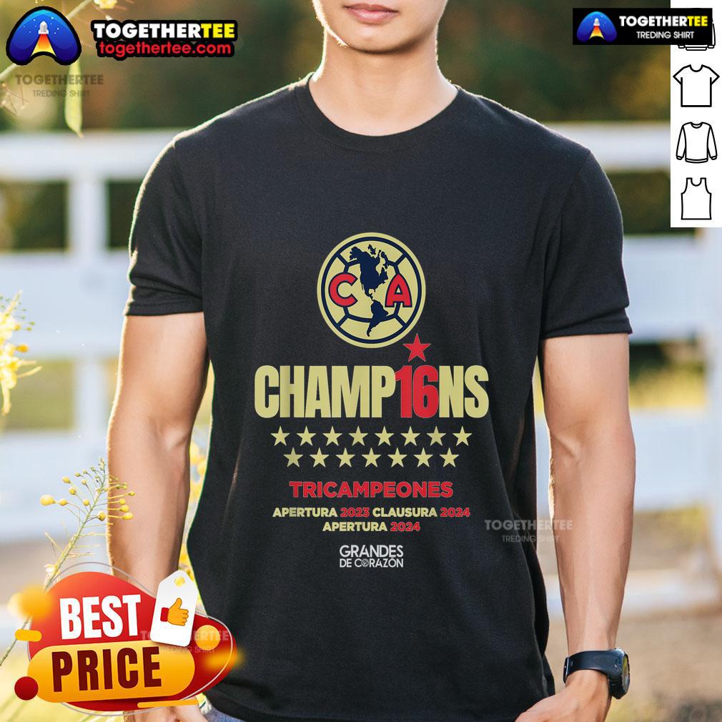Top Nice Club America Champions 2024 Opening Tournament T-Shirt
