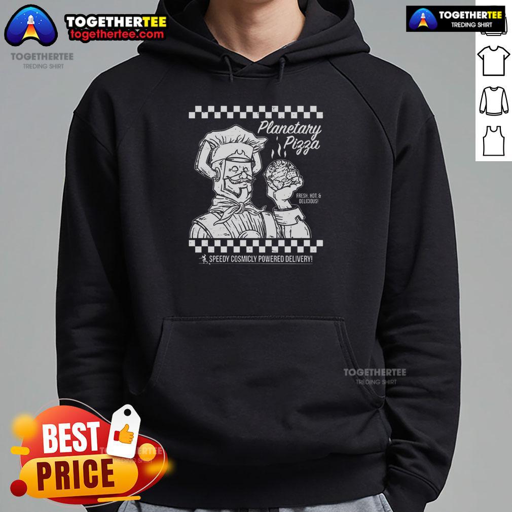 Nice Planetary Pizza T-Shirt - Image 2