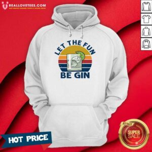Alternative view of Let The Fun Be Gin Vintage Shirt