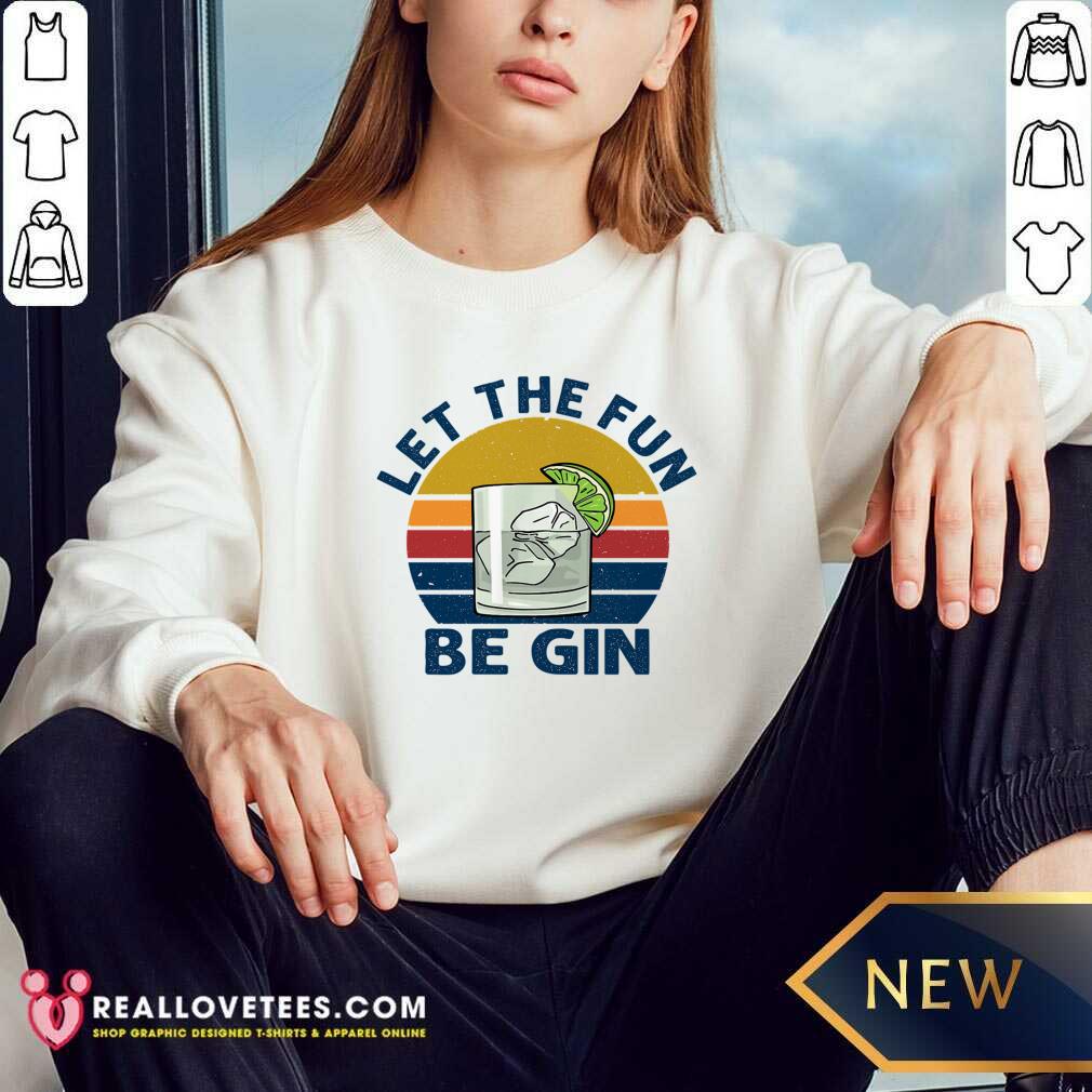 Let The Fun Be Gin Vintage Shirt - Image 5