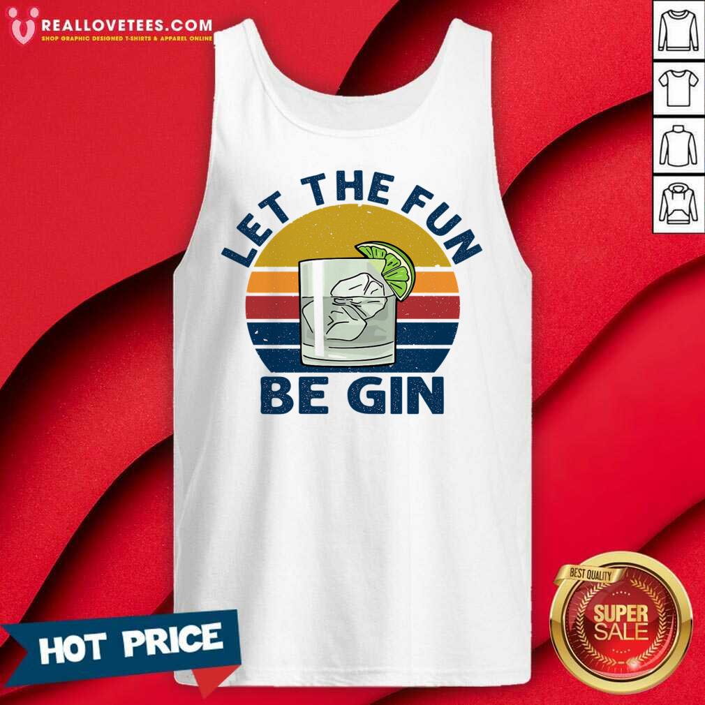 Let The Fun Be Gin Vintage Shirt - Image 4