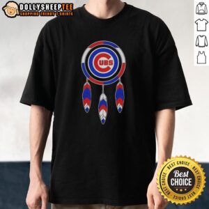 Top Native American Indians X Chicago Cubs Baseball T-Shirt