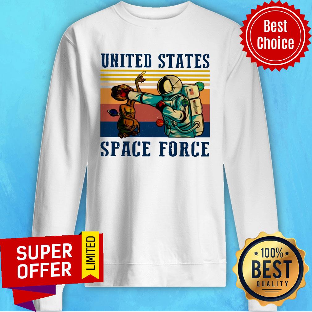 Premium United States Space Force Vintage Funny Science Gift Shirt - Image 2