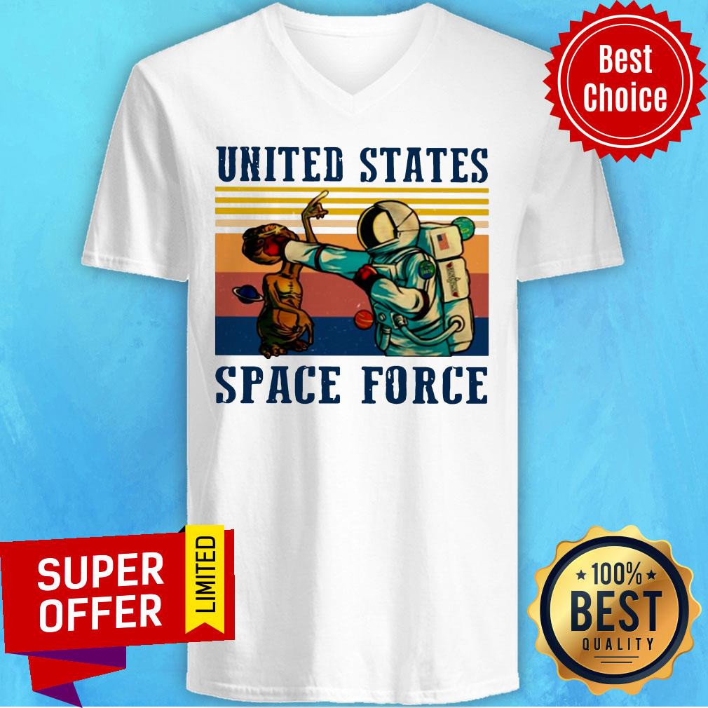 Premium United States Space Force Vintage Funny Science Gift Shirt - Image 4