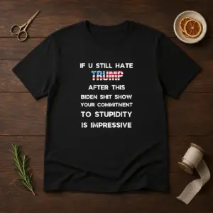 Pretty Trump And Biden Shit Show Political Shirt