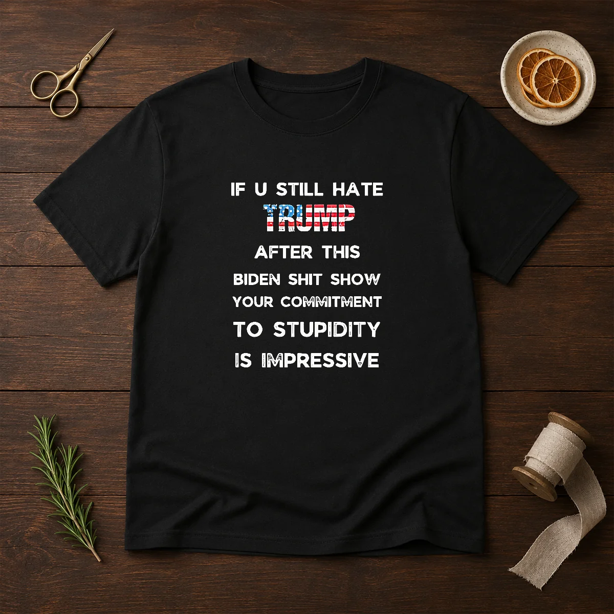 Pretty Trump And Biden Shit Show Political Shirt