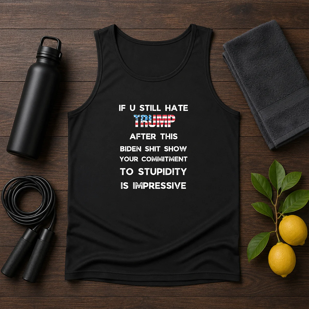 Pretty Trump And Biden Shit Show Political Shirt - Image 3